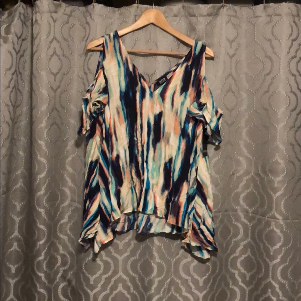 Multicolored blouse XL